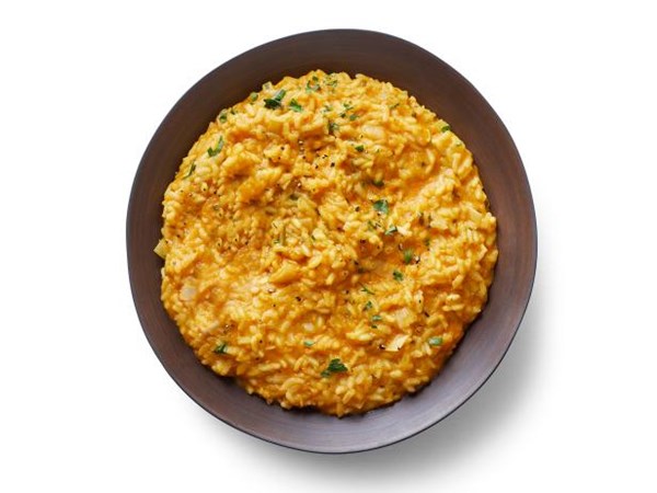 Pumpkin-sage risotto