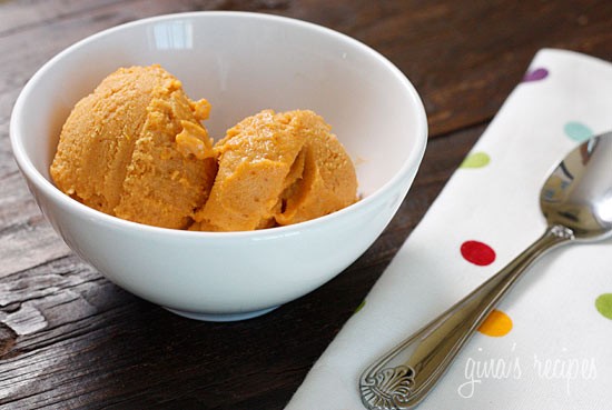 Pumpkin sherbet
