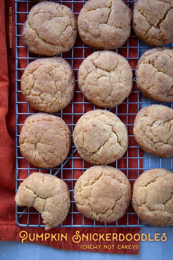 Pumpkin snickerdoodles