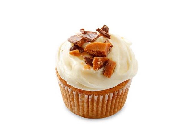 Pumpkin spice cupcakes with maple frosting
