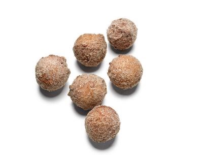 Pumpkin spice doughnut holes