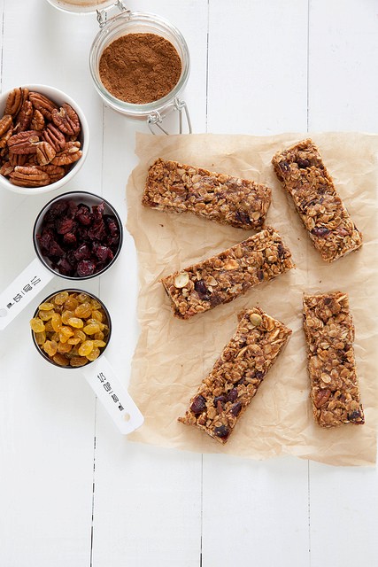 Pumpkin spice granola bars 