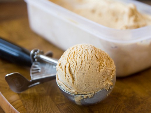 Pumpkin spice ice cream
