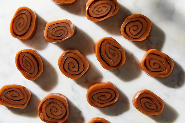 Pumpkin spice latte caramels