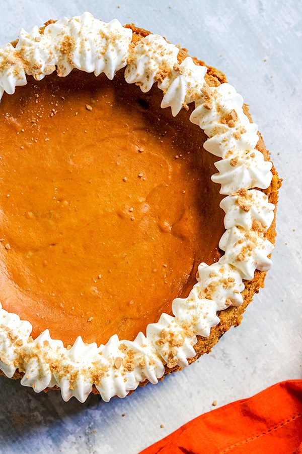 Pumpkin spice latte cheesecake