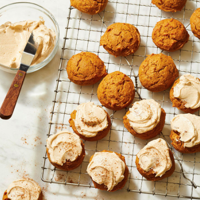 Pumpkin spice latte cookies