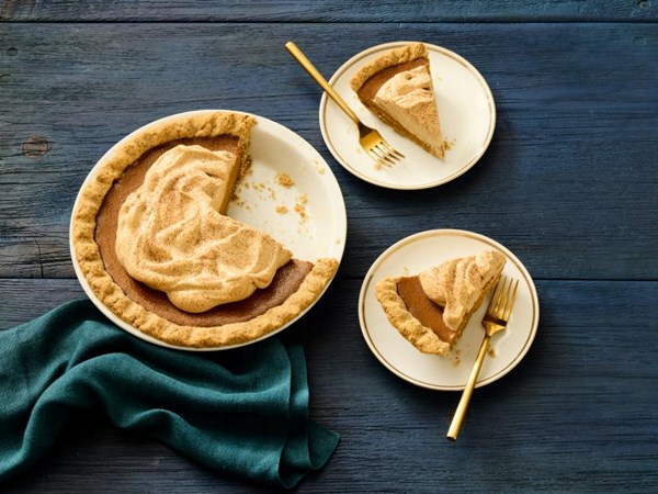 Pumpkin spice latte pie 