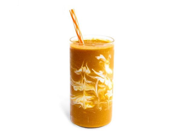 Pumpkin spice latte smoothie 