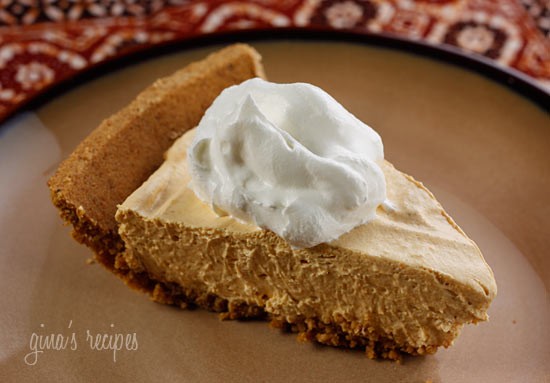 Pumpkin spice no-bake cheesecake
