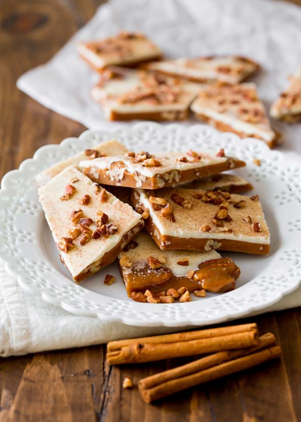 Pumpkin spice toffee