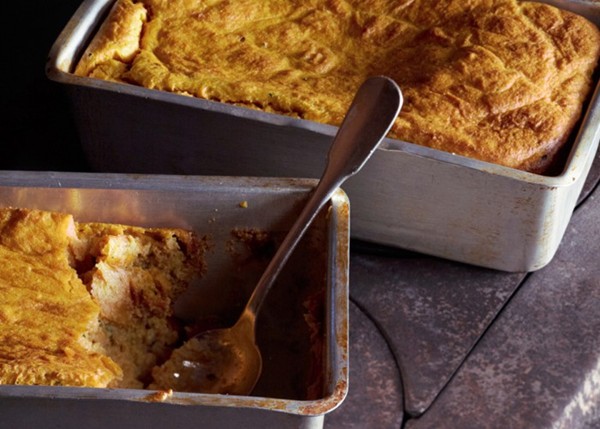 Pumpkin spoon bread