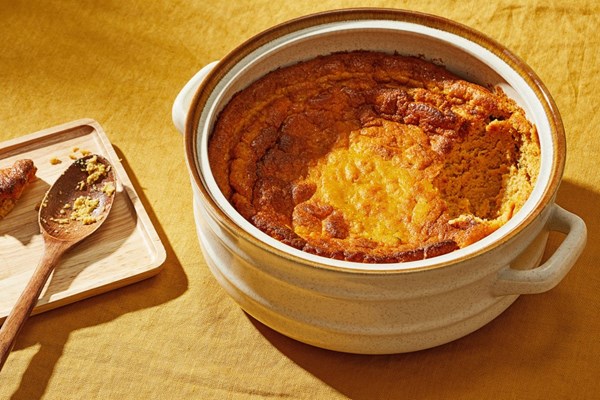 Pumpkin spoon bread