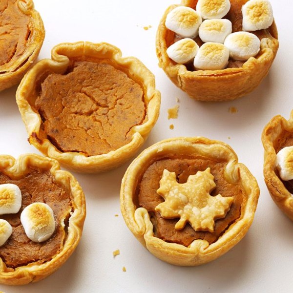 Pumpkin tartlets