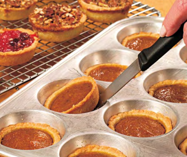 Pumpkin tartlets