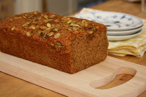 Pumpkin tea cake