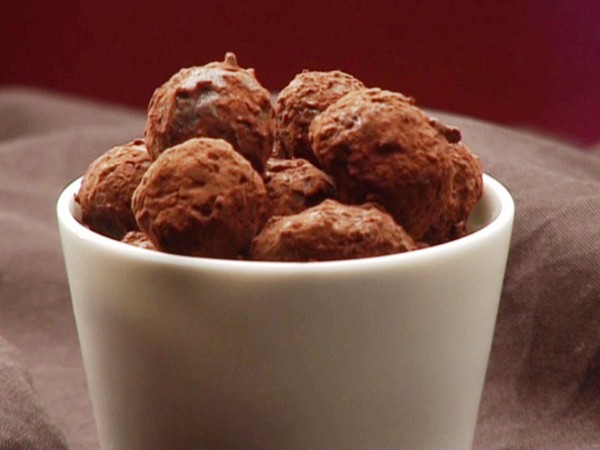 Pumpkin truffles