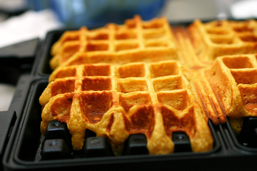 Pumpkin waffles