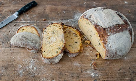 Pumpkin whey bread