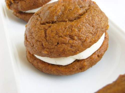 Pumpkin whoopie pies