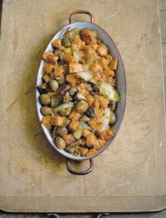 Pumpkin with chestnuts (Potimarron-châtaignes)
