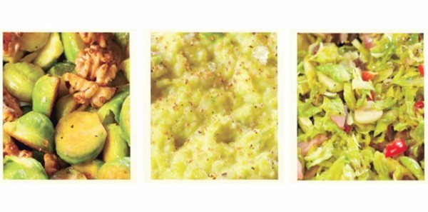 Puréed Brussels sprouts with allspice