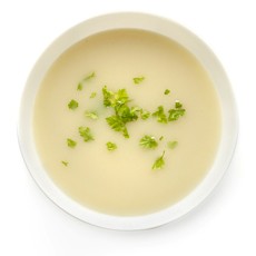 Puréed fennel soup