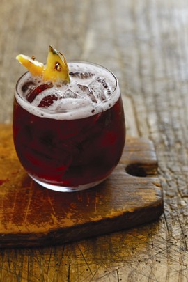 Purple corn punch (Chicha morada)