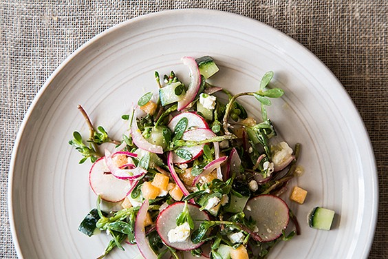 Purslane salad
