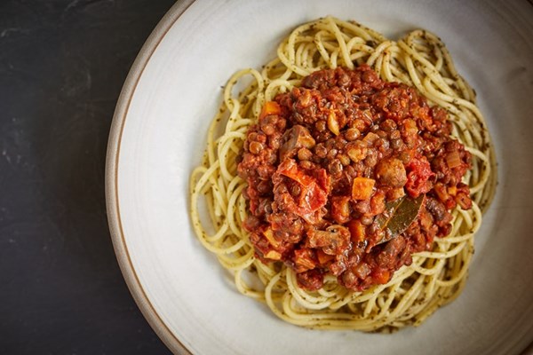  Puy lentil Bolognese