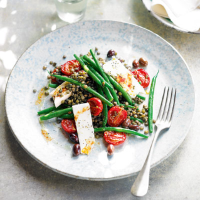 Puy lentils, tomato & feta