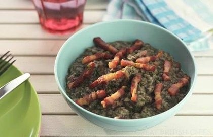 Puy lentils with Dijon mustard vinaigrette