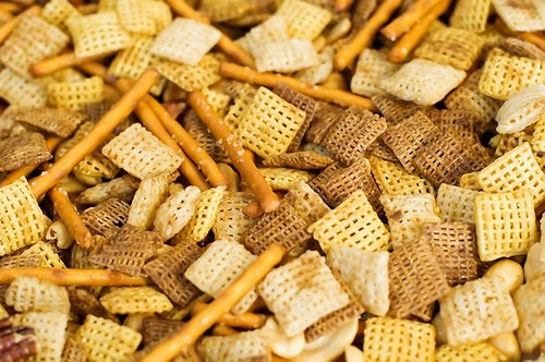 PW’s Chex party mix