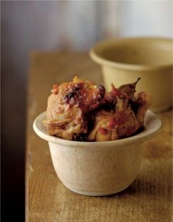 Pyrenees chicken with paprika, tomato and capsicums (Pollo al chilindrón)