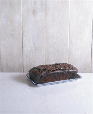 Quadruple chocolate loaf cake