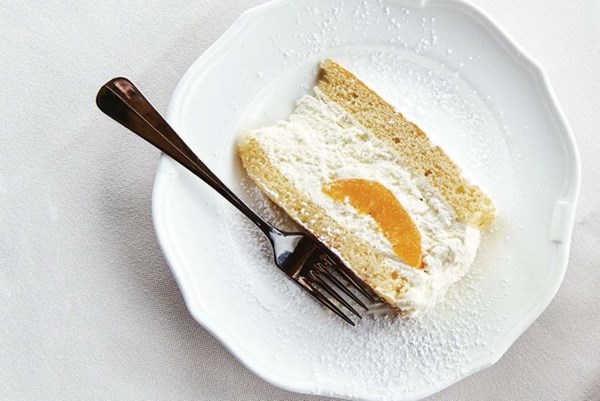 Quark cake with peaches 
