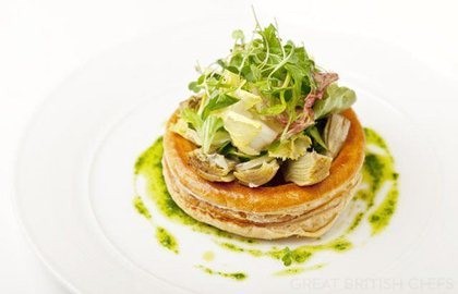 Queen Anne's artichoke tart