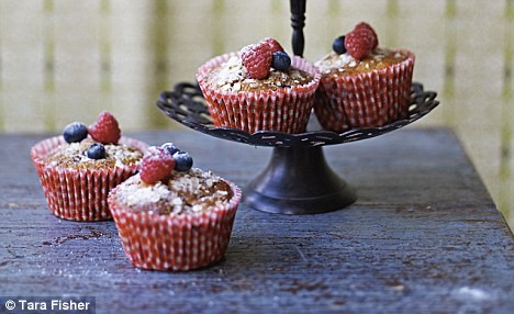 Queen Maud muffins