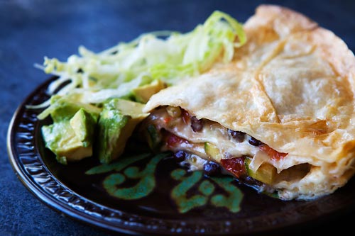 Quesadilla pie