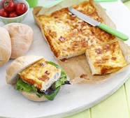 Quiche Lorraine frittata