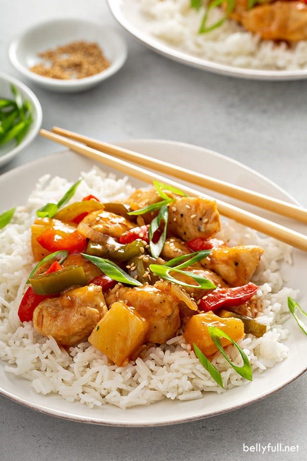 Quick & easy sweet and sour chicken
