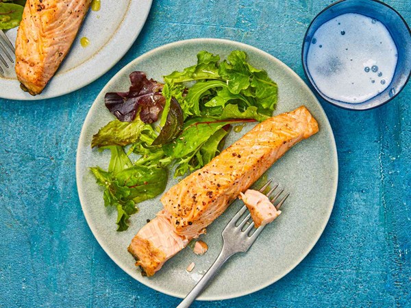 Quick and easy air-fryer salmon