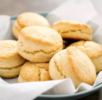 Quick and easy cream biscuits