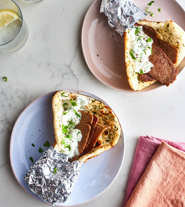 Quick and easy gyro wraps