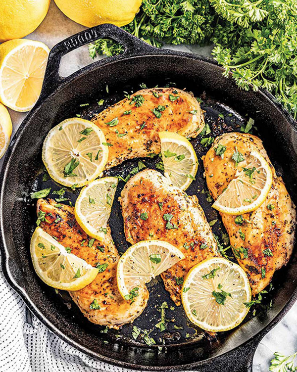 Quick-and-easy lemon chicken