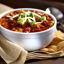 Quick and tasty turkey chili