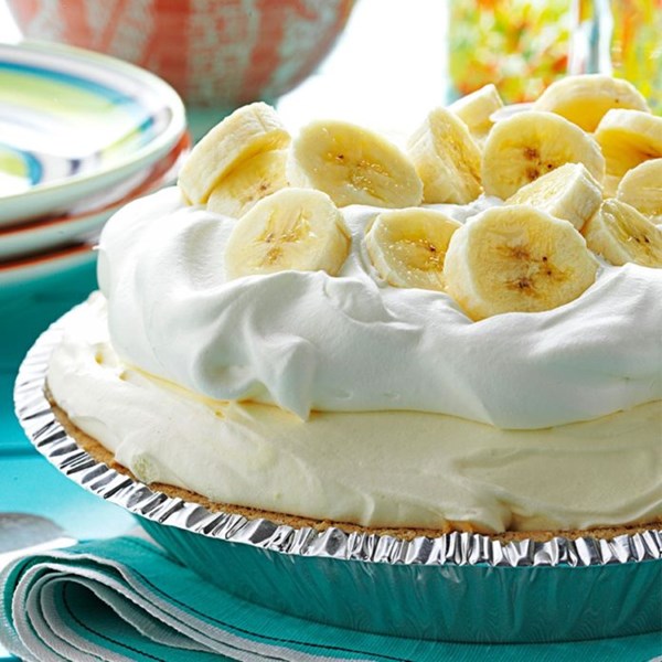 Quick banana cream pie