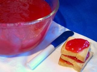 Quick blood orange jelly
