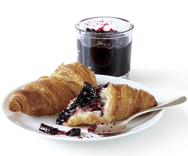 Quick blueberry jam
