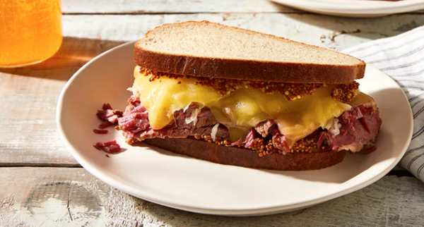Quick-brined corned beef sandwiches