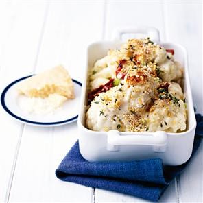 Quick cauliflower cheese